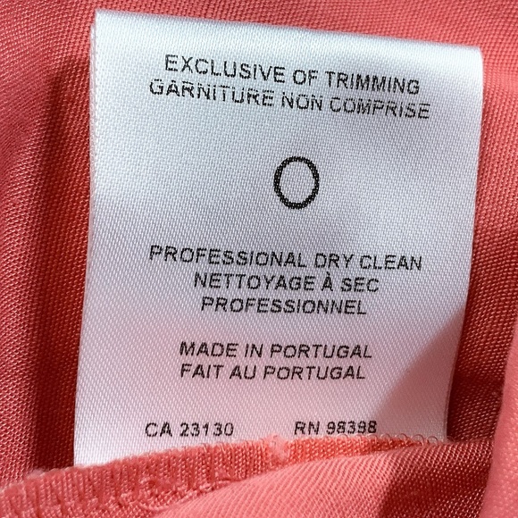 JUDITH & CHARLES Flora Workwear Shirtdress in Watermelon - Picture 9 of 11